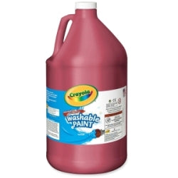 Crayola® Washable Paint Gallon (BIN542128) Red