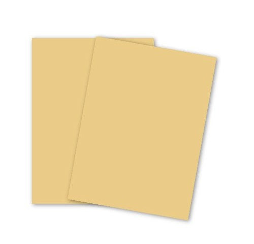 Color Cardstock,Tagboard 8.5" x 11 Inches 250 Sheets Buff