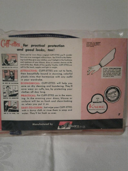 Vintage Novelty Cuff-ettes, 60's Plastic Cuffs