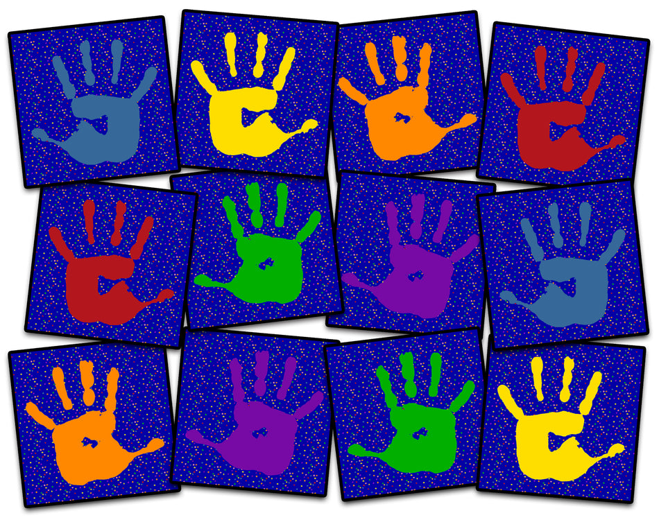 LEND A HAND SEATING (SET OF 12) SQUARE CARPETS 15" X 15"