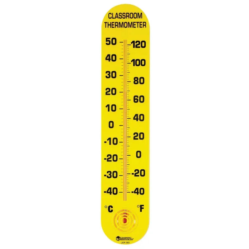 Classroom Thermometer 15"H