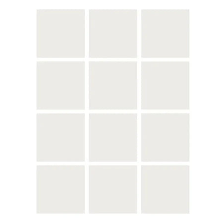 Dry Erase Stickables with Dry Erase Marker, White, 4" x 4", 12 Per Pack, 4 Packs