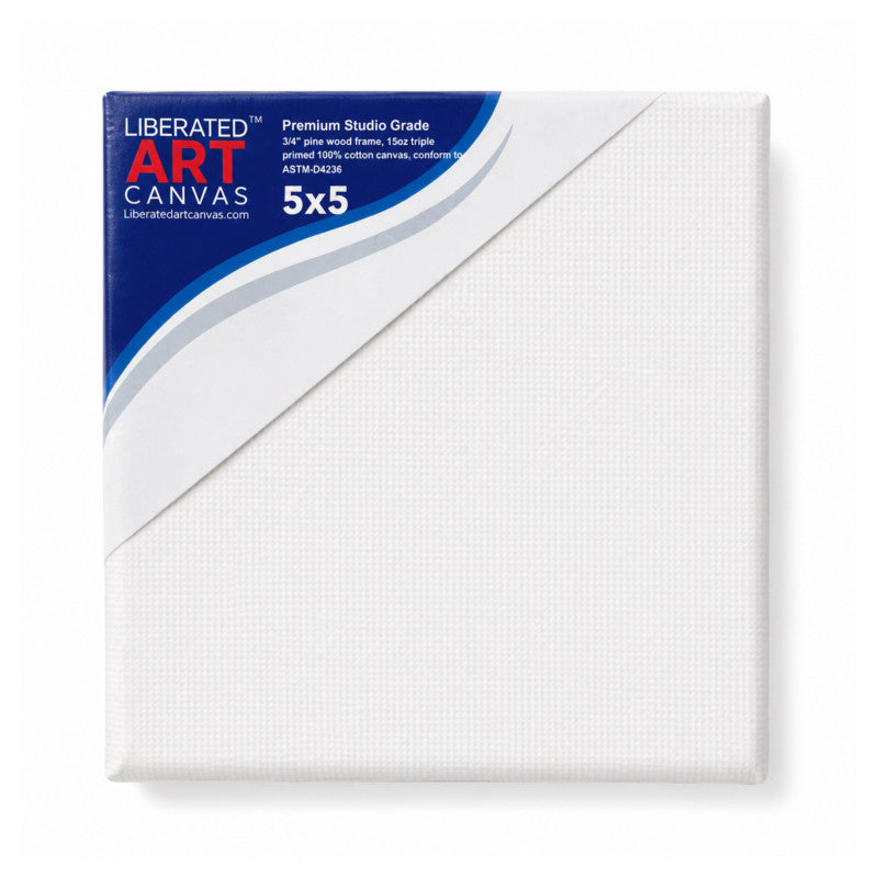Stretched Canvas, 5 x 5 in