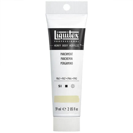 Professional Heavy Body Acrylic Paint, 59 mL Tube, Parchment
