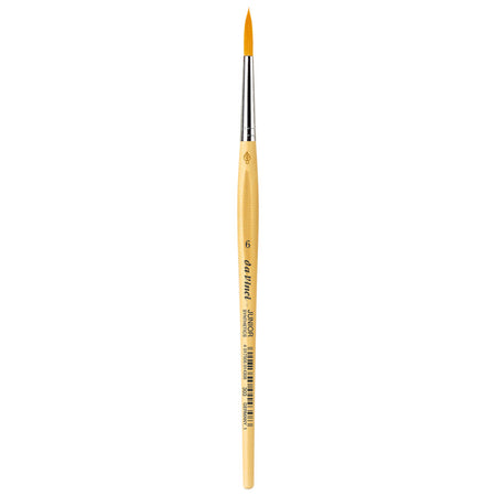 JUNIOR Synthetics Student Brush, Synthetic, Tempera, Round, Series 303, Size 6