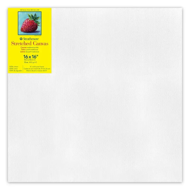300 Series Traditional Stretched Canvas, 16x16 inch