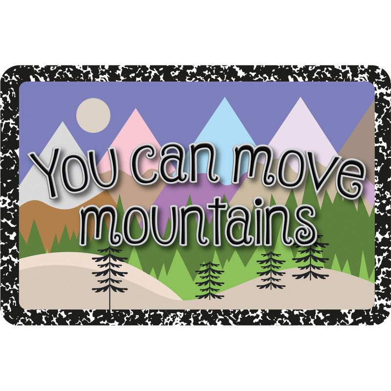 The Original Fun MatÂ® Computer Mouse Pad, 11.75x8 in, You Can Move Mountains