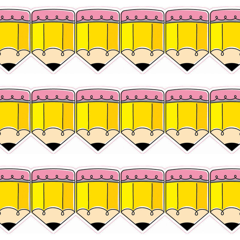 Doodle Pencils EZ Border&trade;, 48 Feet Per Pack, 3 Packs