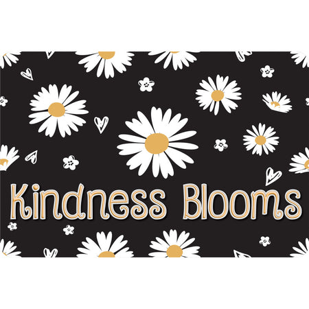 The Original Fun Mat&trade;, Welcome Mat, 15.5" x 23.5", Kindness Daisies Welcome