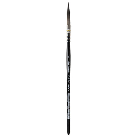 CASANEO Quill Liner, Extra Soft Synthetic, Watercolor, Long Tip, Series 490, Size 0
