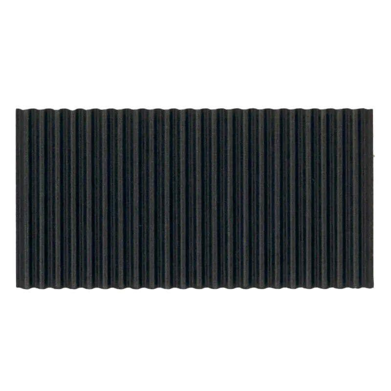 Corrugated Paper, Black, 48" x 25', 1 Roll