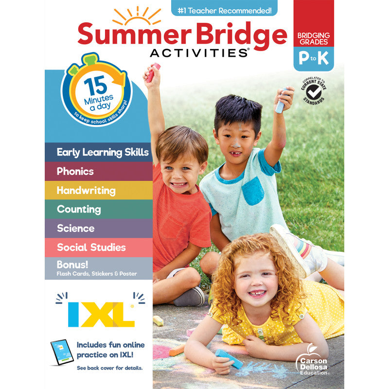 Summer Bridge Activities, Grade PK-K