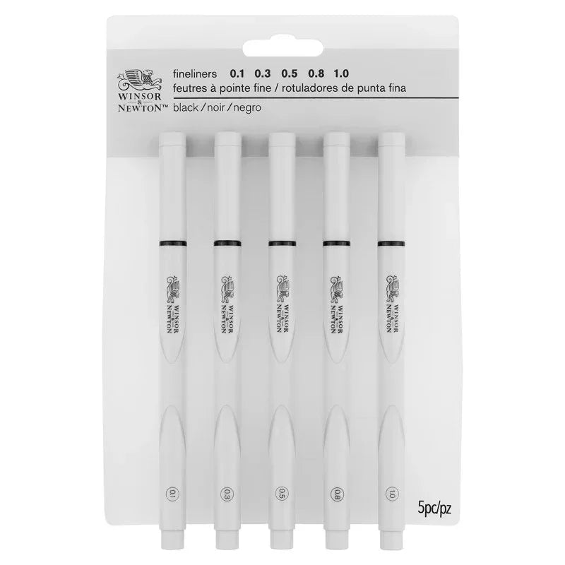 WN FineLiner - Black - Set of 5 (Assorted)