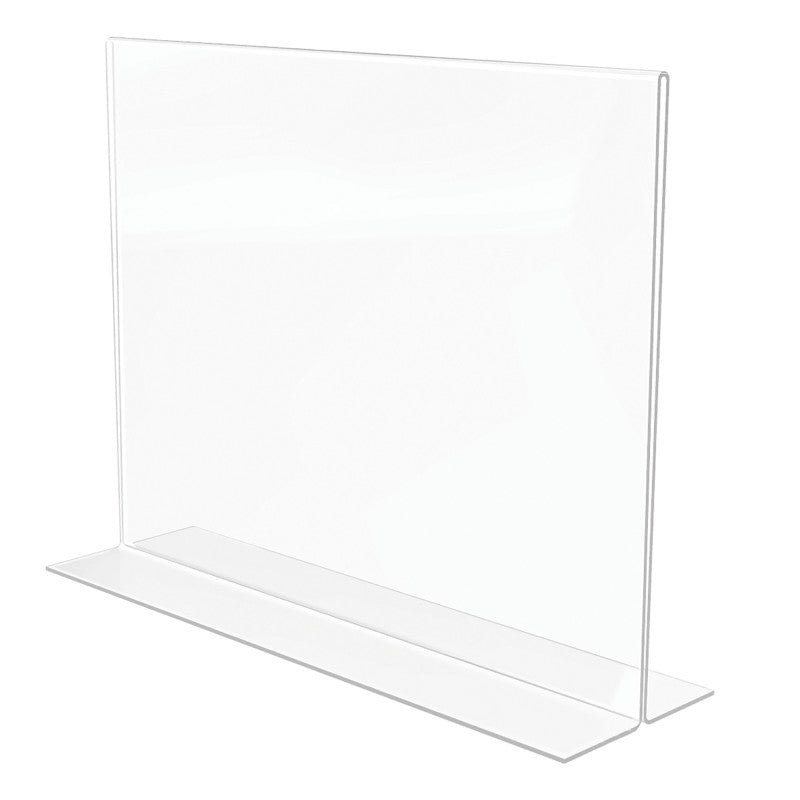 Classic ImageÂ® Stand-Up Sign Holder, Landscape
