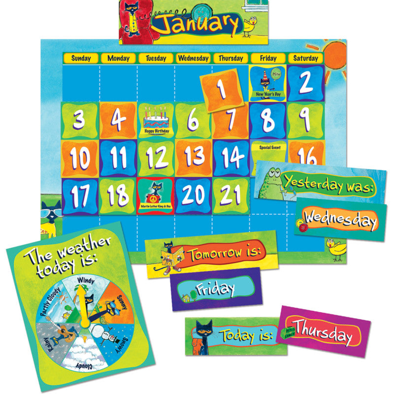 Pete the Cat&reg; Calendar Kit