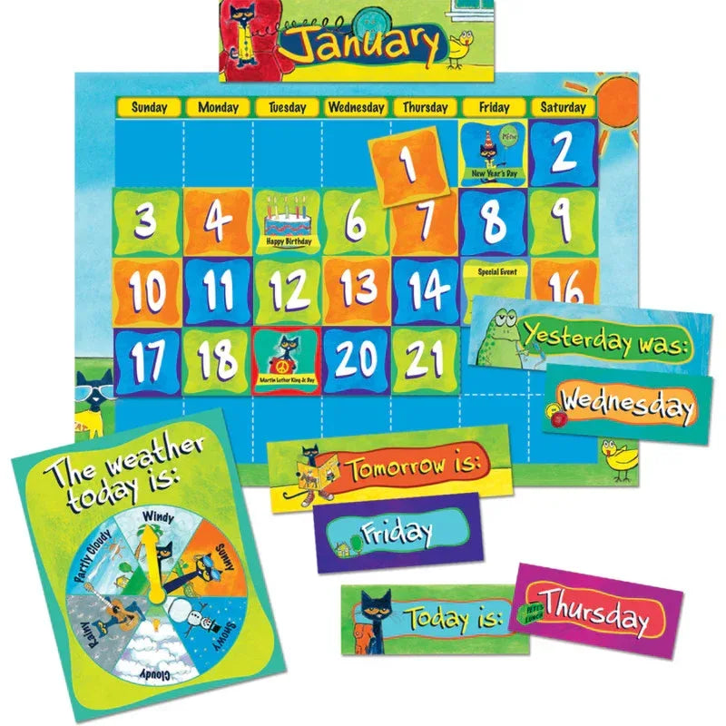Pete the Cat&reg; Calendar Kit