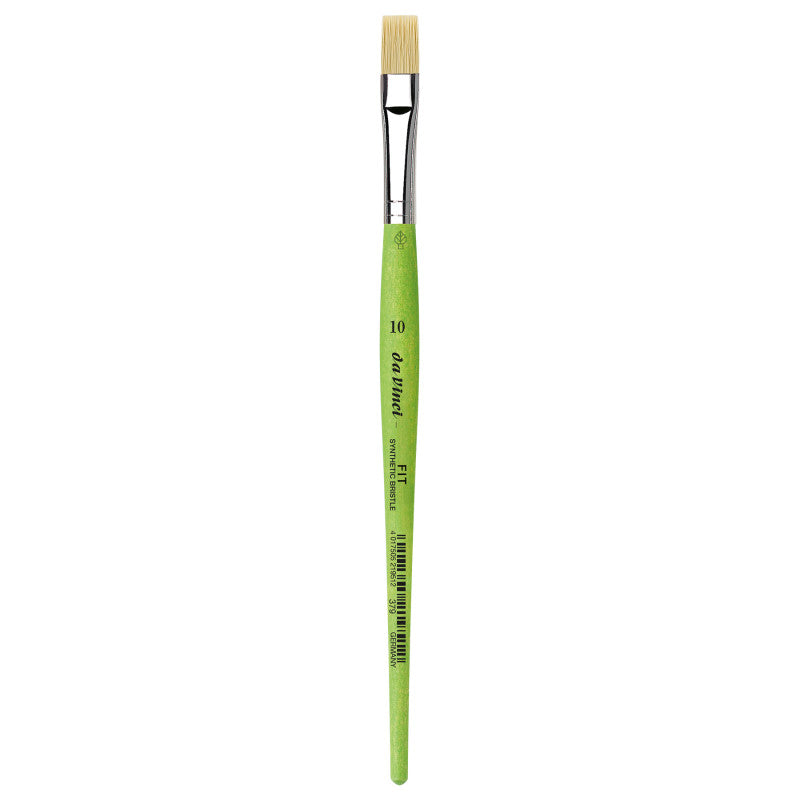 FIT Synthetics Student Brush, Synthetic, Acrylic & Oil, Flat, Series 379, Size 10