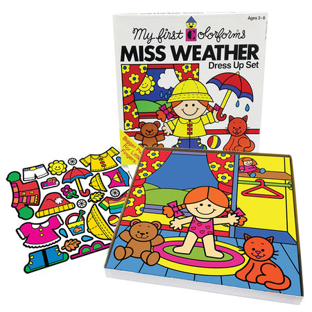 My First Colorforms&reg; Miss Weather Dress Up Set