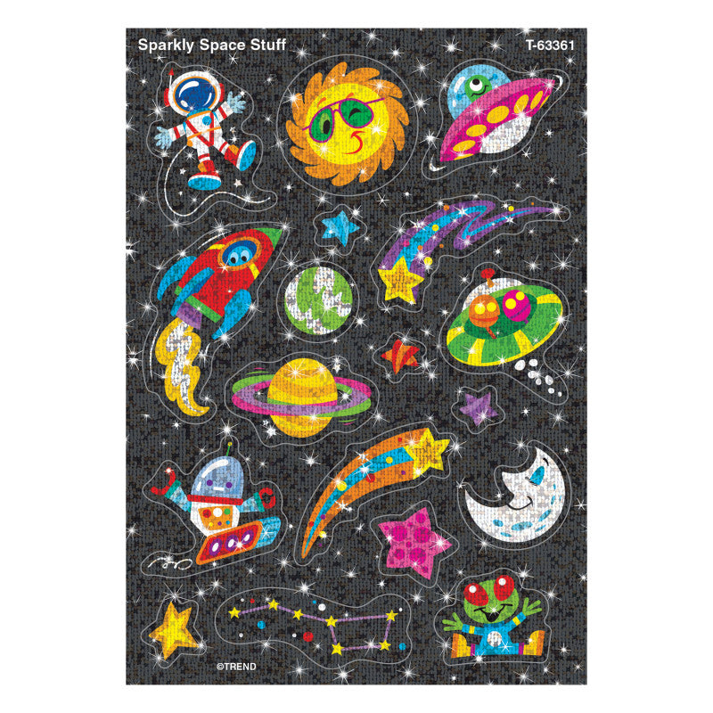 Sparkly Space Stuff Sparkle Stickers&reg;, 36 Count