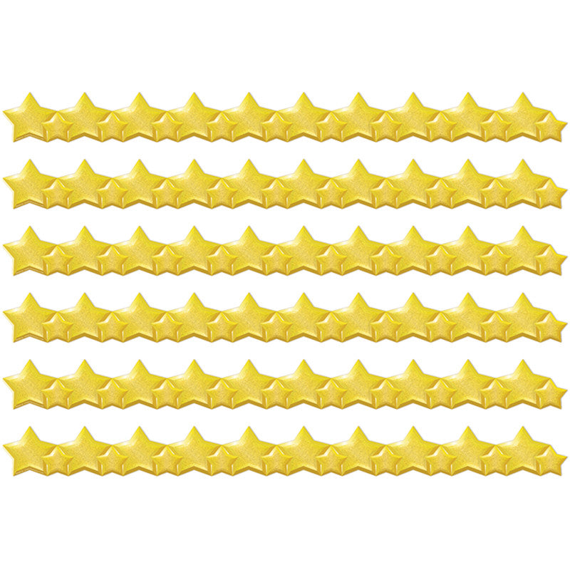 Stars Extra Wide Deco Trim&reg;, 37 Feet Per Pack, 6 Packs