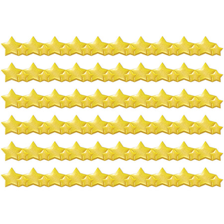 Stars Extra Wide Deco Trim&reg;, 37 Feet Per Pack, 6 Packs