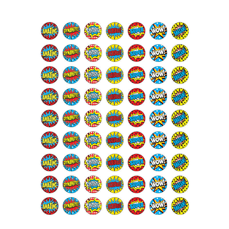 Superhero Mini Stickers