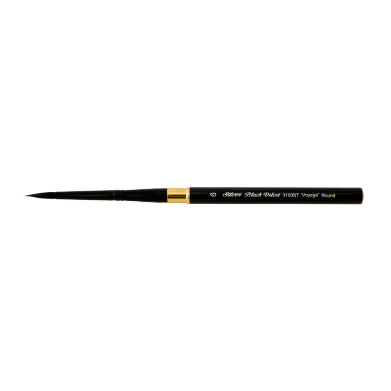 Black Velvet&reg; Voyage&trade; Travel Round Brush, Size 6