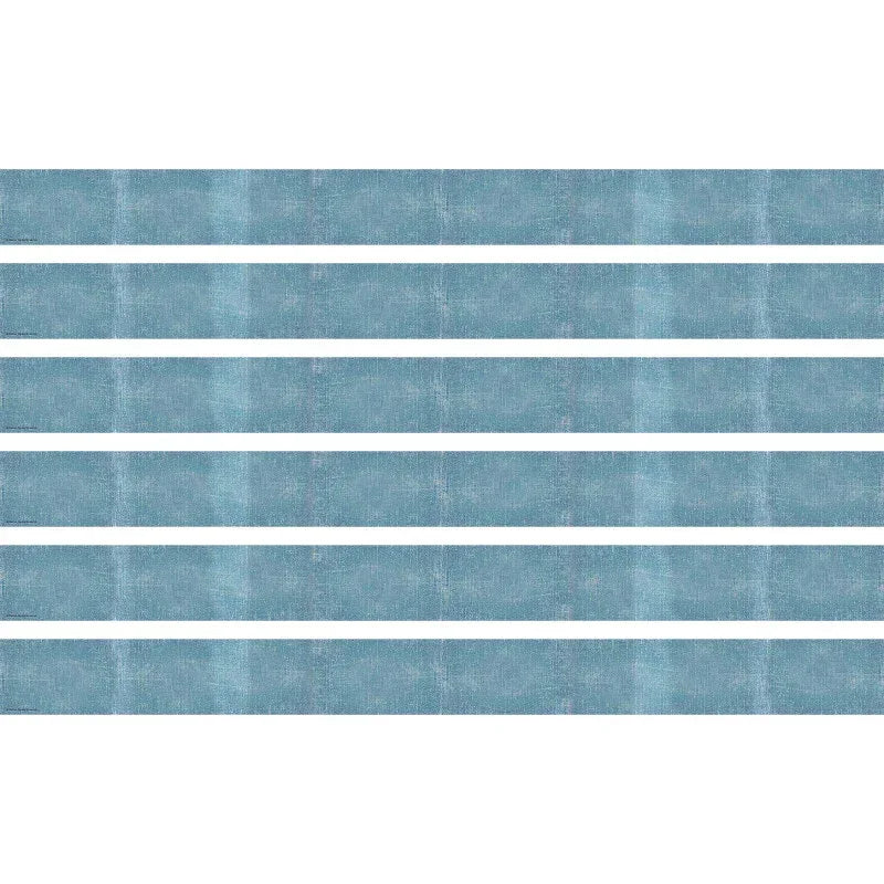 Moving Mountains Blue Straight Border Trim, 35 Feet Per Pack, 6 Packs