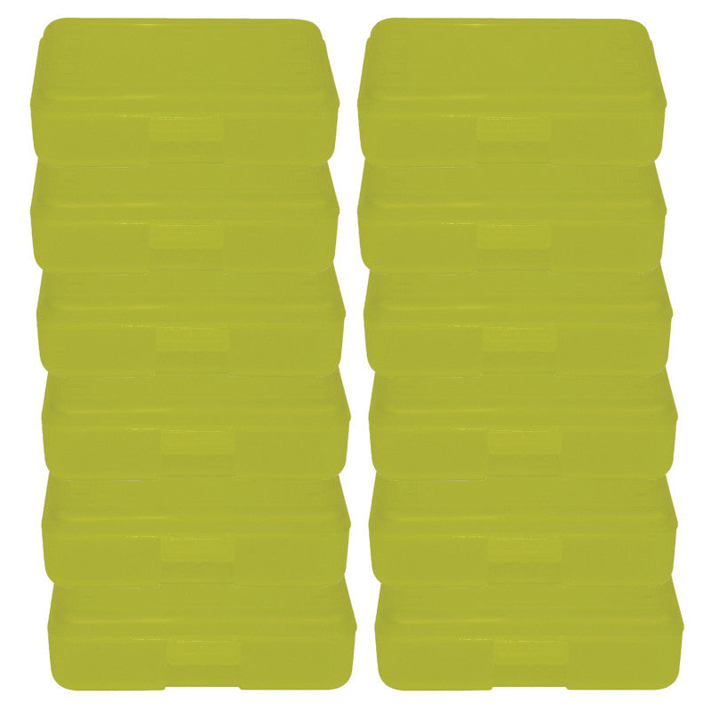 Pencil Box, Lemon, Pack of 12