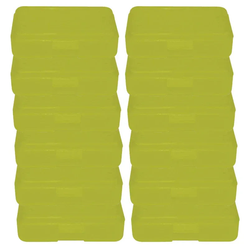 Pencil Box, Lemon, Pack of 12