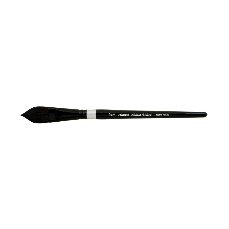Black Velvet&reg; Brush, Oval Wash, Size 3/4