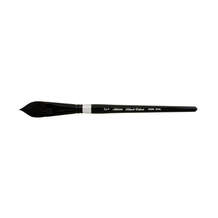 Black Velvet&reg; Brush, Oval Wash, Size 3/4