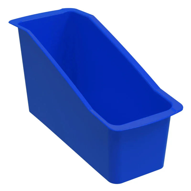 Large Book Bin v2, Blue, Pack of 6