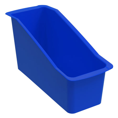 Large Book Bin v2, Blue, Pack of 6