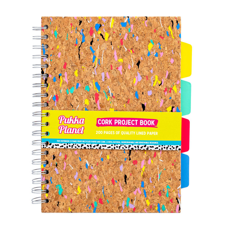 Pukka Planet Cork B5 Project Book