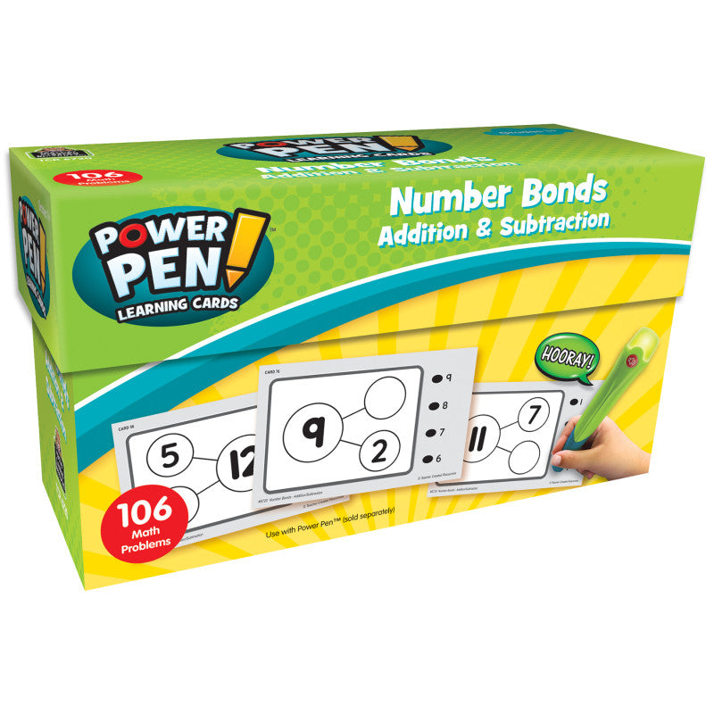 Power Pen&reg; Learning Cards: Number Bonds - Addition & Subtraction