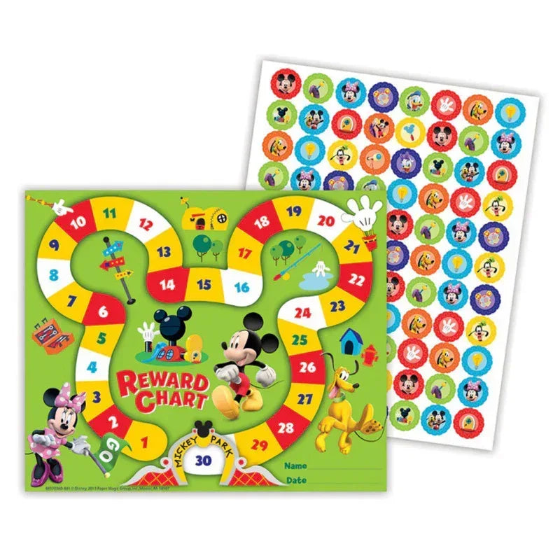 Mickey Mouse Clubhouse® Mickey Park Mini Reward Charts with Stickers, 36 Charts