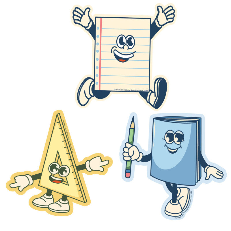 S'Cool Era Paper Cut-Outs, Pack of 36