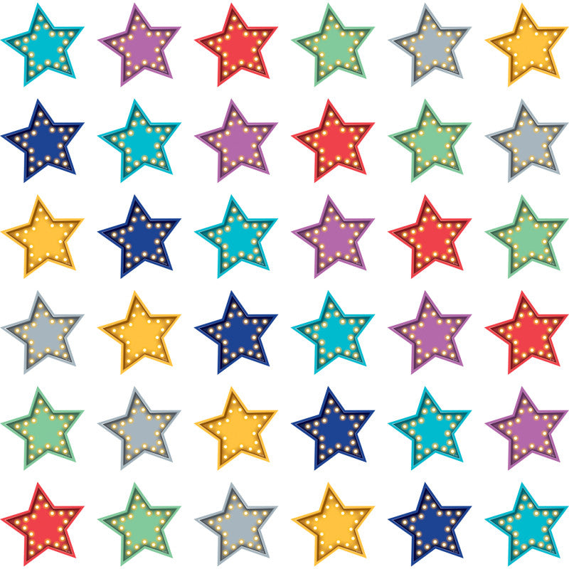 Marquee Stars Mini Accents, Pack of 36