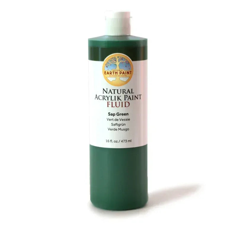 Natural Fluid Acrylik - 16 oz - Sap Green