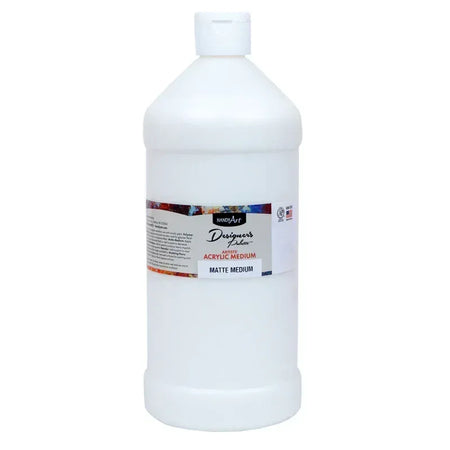 Designer's Palette Artists' Acrylic 32 oz, Matte Medium