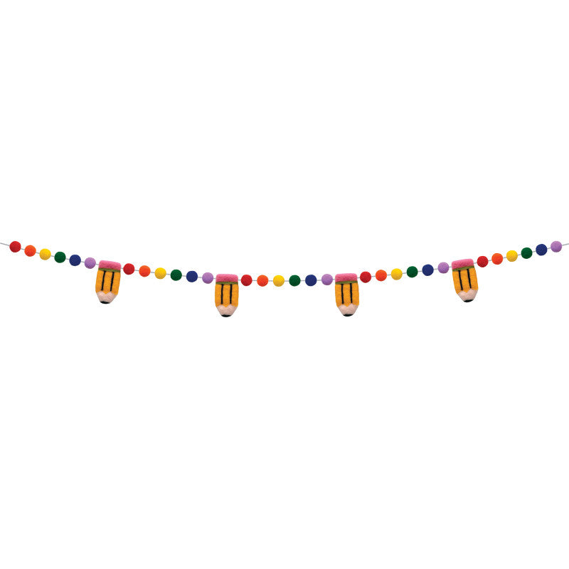 Colorful Pencils Garland