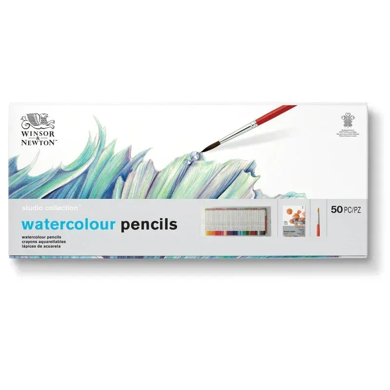 WN Studio Collection Watercolour Pencil Box Set - 50pc