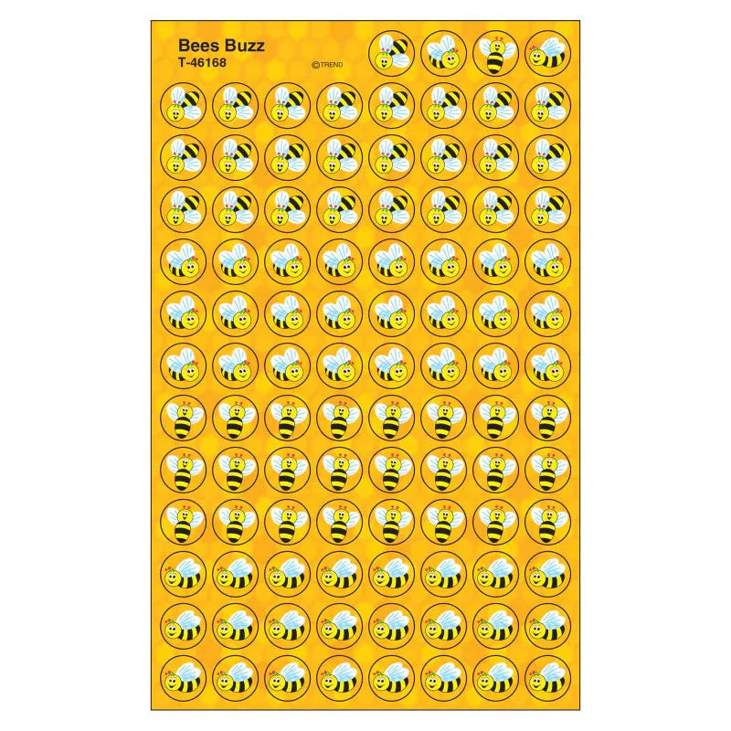 Bees Buzz superSpots&reg; Stickers, 800 ct