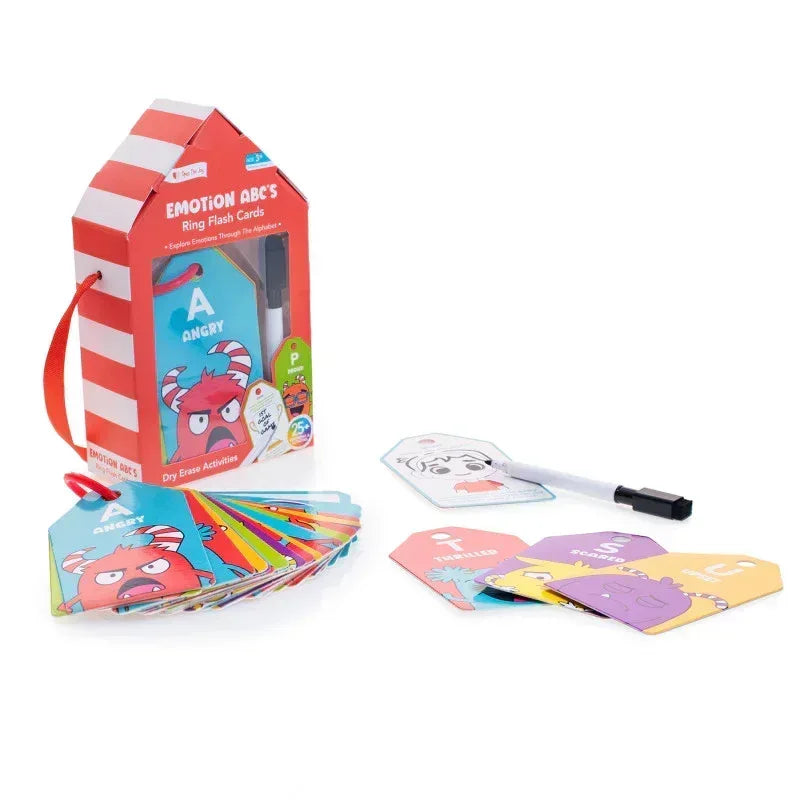 Dry Erase Flash Cards - ABC's Emotions