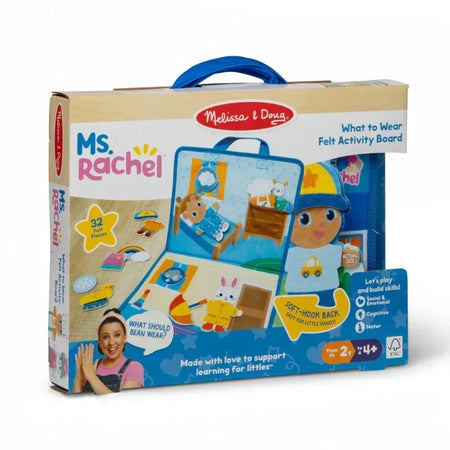 Ms. Rachel™ What to Wear Felt Activity Board