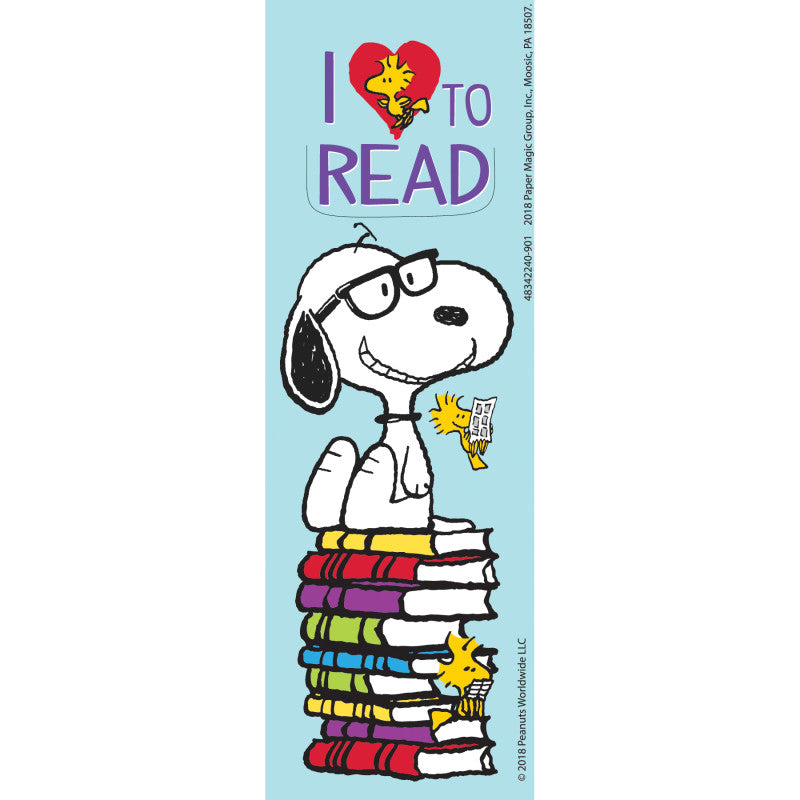 Peanuts&reg; Reading Bookmark, Pack of 36