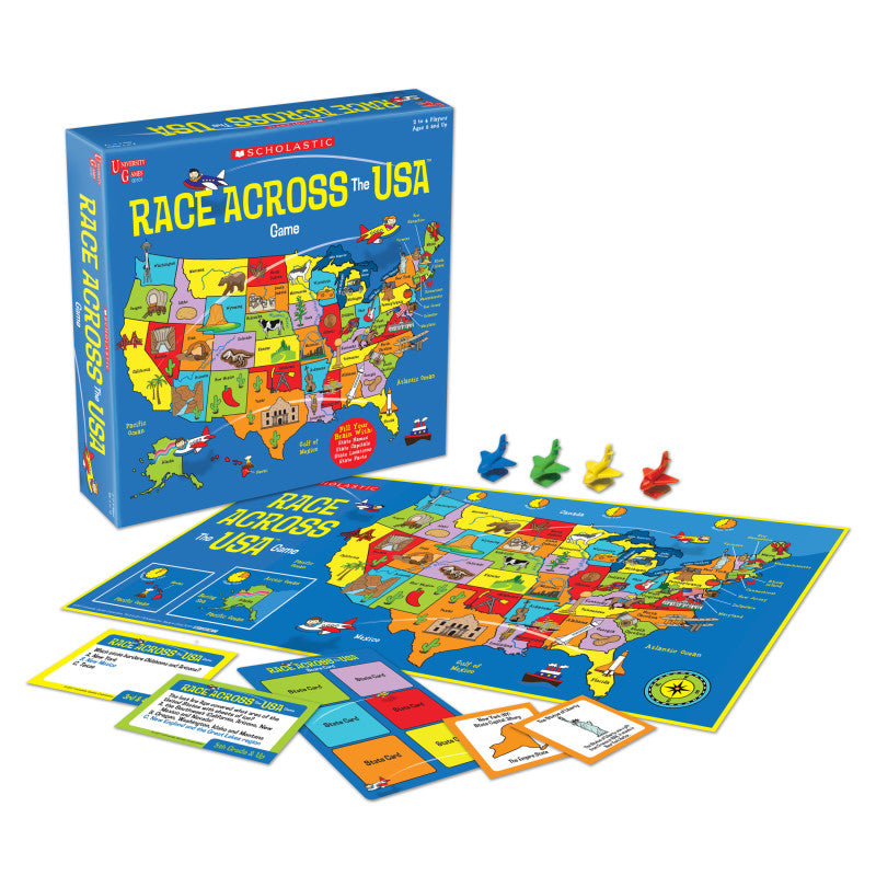 Scholastic&reg; Race Across the USA&trade; Game