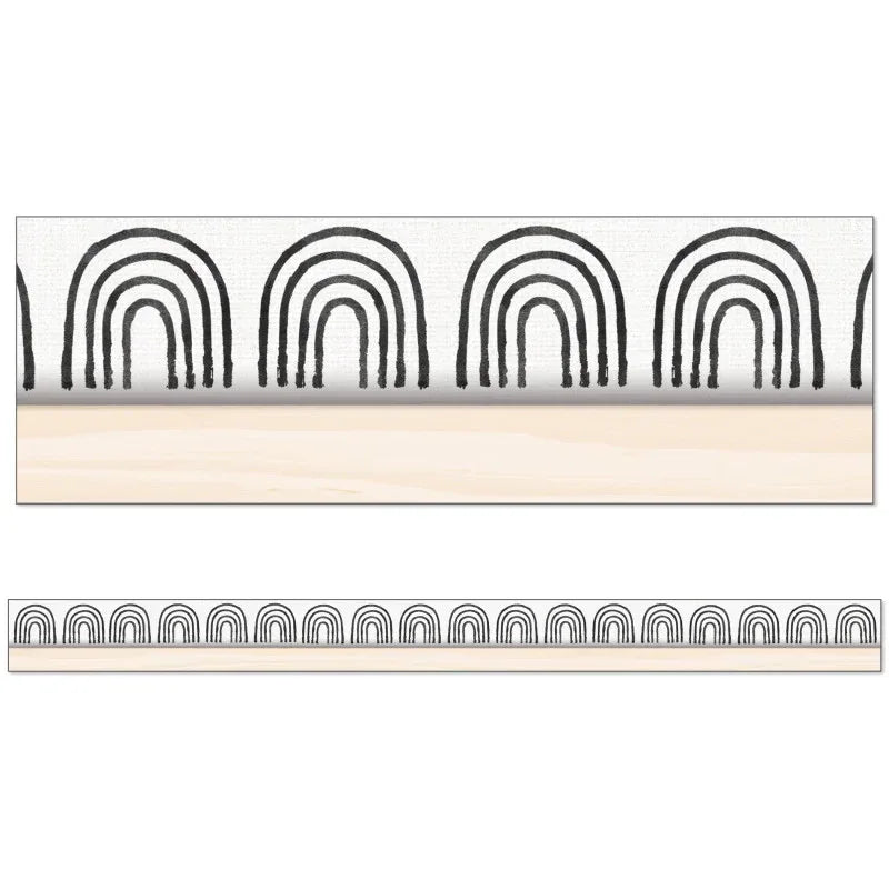 Creatively Inspired Rainbows Straight Borders, 36 Feet