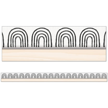 Creatively Inspired Rainbows Straight Borders, 36 Feet